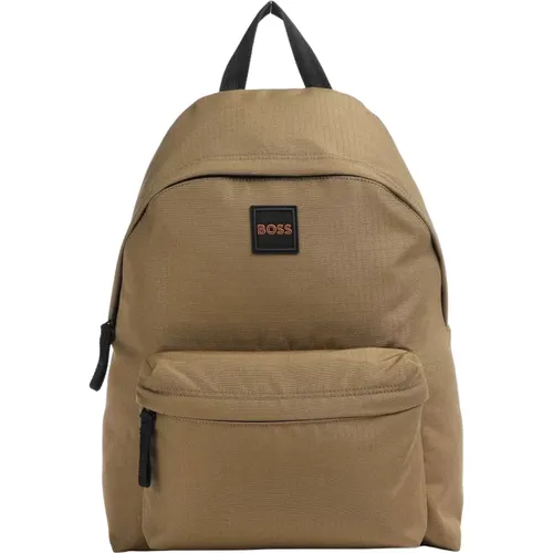 Boss - Bags > Backpacks - Beige - Boss - Modalova