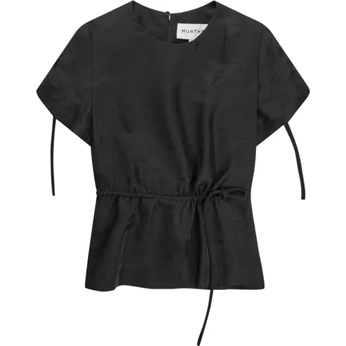 Munthe - Tops > T-Shirts - Black - Munthe - Modalova