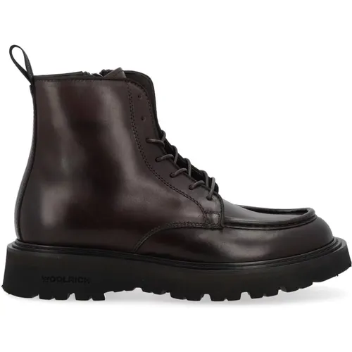 Shoes > Boots > Lace-up Boots - - Woolrich - Modalova