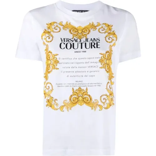 Tops > T-Shirts - - Versace Jeans Couture - Modalova