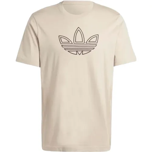 Adidas - Tops > T-Shirts - Beige - Adidas - Modalova