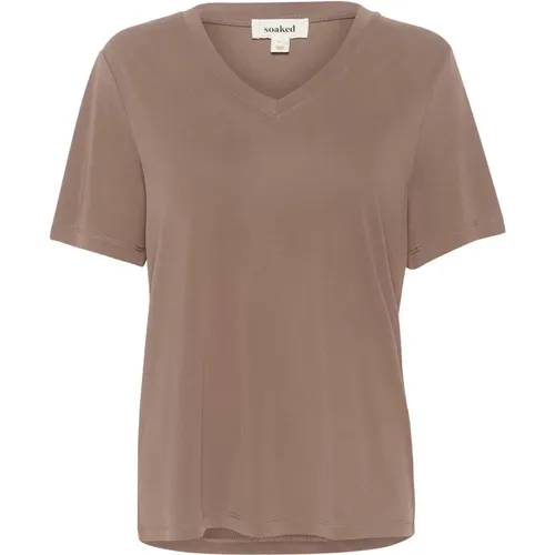 Tops > T-Shirts - - Soaked in Luxury - Modalova