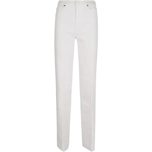 Trousers > Straight Trousers - - 7 For All Mankind - Modalova