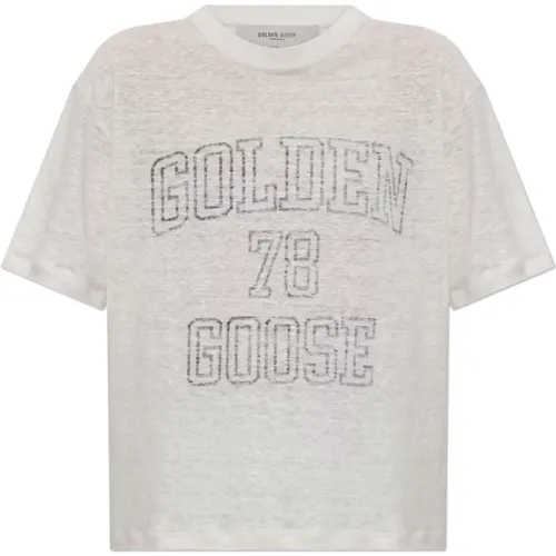 Tops > T-Shirts - - Golden Goose - Modalova