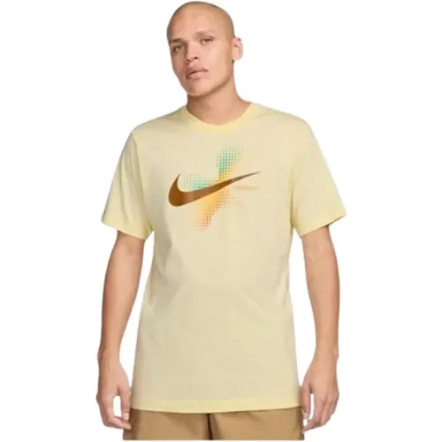 Nike - Tops > T-Shirts - Beige - Nike - Modalova