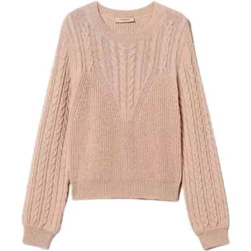 Knitwear > Round-neck Knitwear - - Twinset - Modalova