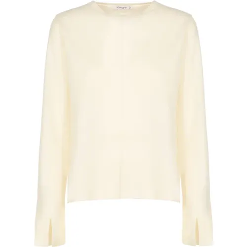 Knitwear > Round-neck Knitwear - - Kangra - Modalova