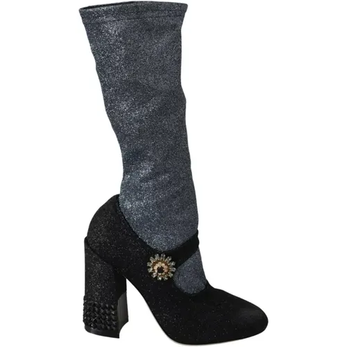 Shoes > Boots > Heeled Boots - - Dolce & Gabbana - Modalova