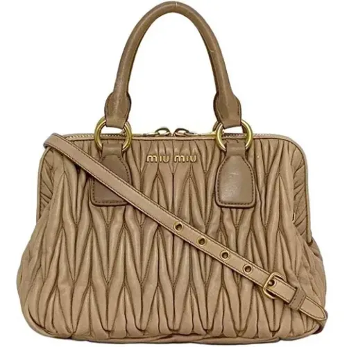 Pre-owned > Pre-owned Bags > Pre-owned Handbags - - Miu Miu Pre-owned - Modalova