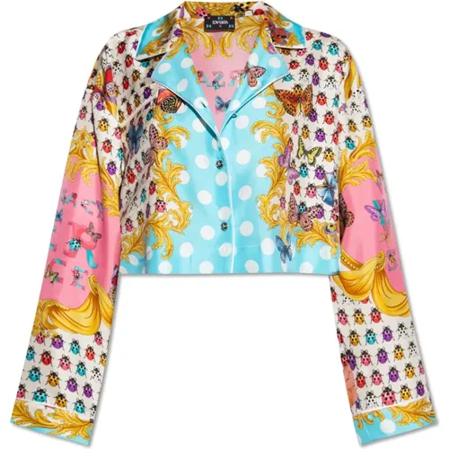 Blouses & Shirts > Shirts - - Versace - Modalova