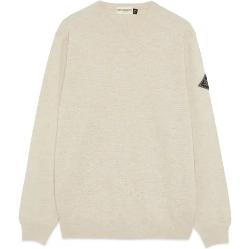 Knitwear > Round-neck Knitwear - - Roy Roger's - Modalova