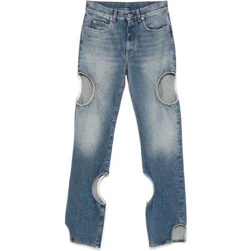 Jeans > Straight Jeans - - Off White - Modalova