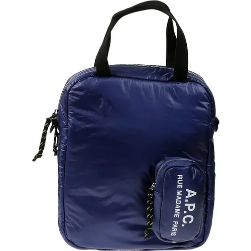 A.p.c. - Bags > Backpacks - Blue - A.p.c. - Modalova