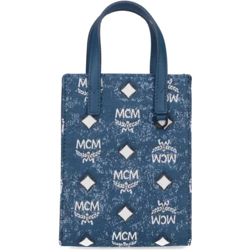 MCM - Bags > Tote Bags - Blue - MCM - Modalova