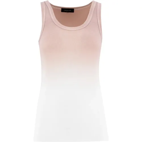 Tops > Sleeveless Tops - - Fabiana Filippi - Modalova