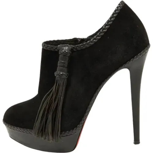 Pre-owned > Pre-owned Shoes > Pre-owned Boots - - Christian Louboutin Pre-owned - Modalova