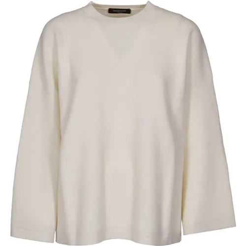 Knitwear > Round-neck Knitwear - - Fabiana Filippi - Modalova