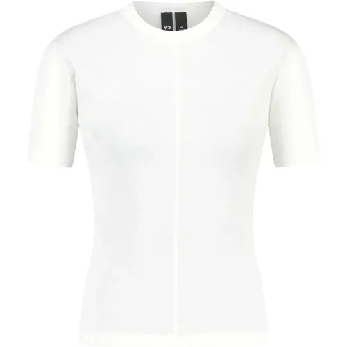 Y-3 - Tops > T-Shirts - White - Y-3 - Modalova