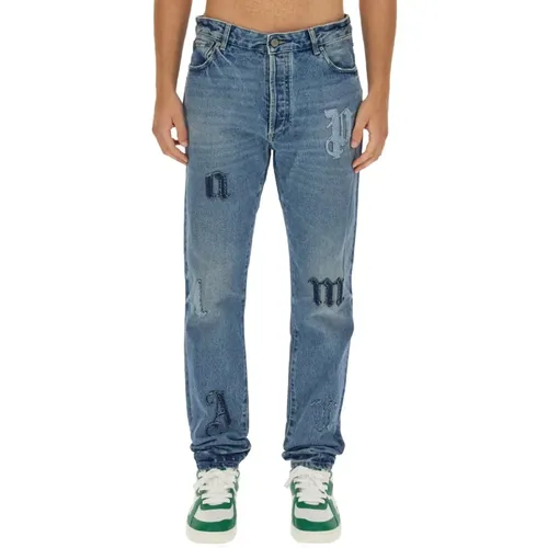 Jeans > Straight Jeans - - Palm Angels - Modalova