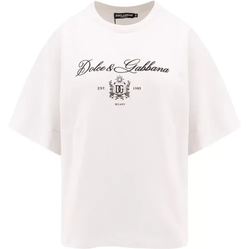 Tops > T-Shirts - - Dolce & Gabbana - Modalova