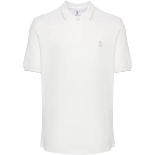 Tops > Polo Shirts - - BRUNELLO CUCINELLI - Modalova