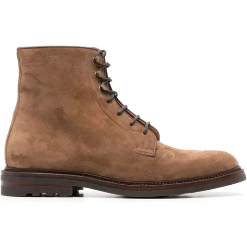 Shoes > Boots > Lace-up Boots - - BRUNELLO CUCINELLI - Modalova