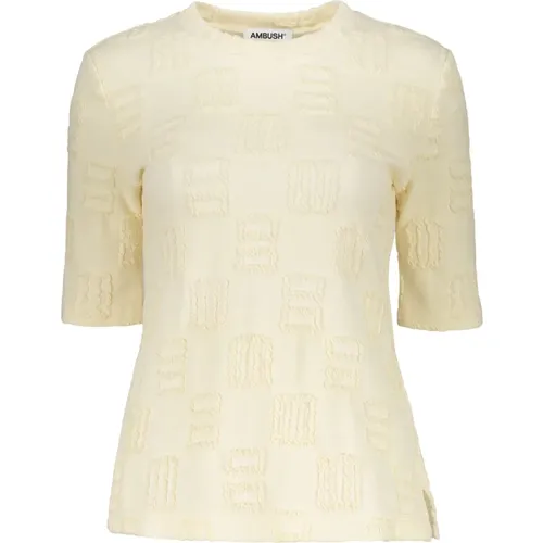 Ambush - Tops > T-Shirts - Beige - Ambush - Modalova