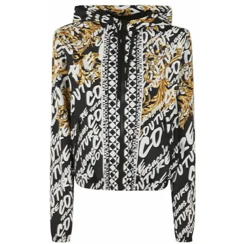 Sweatshirts & Hoodies > Zip-throughs - - Versace Jeans Couture - Modalova