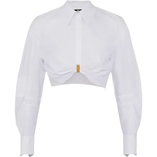 Blouses & Shirts > Blouses - - Elisabetta Franchi - Modalova