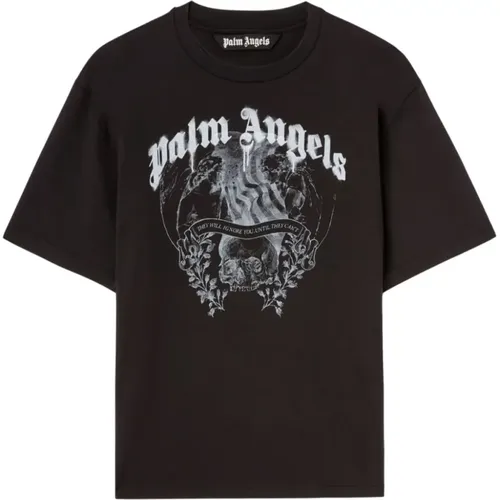 Tops > T-Shirts - - Palm Angels - Modalova