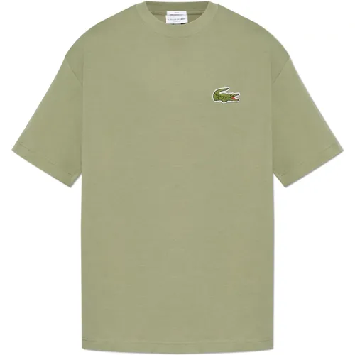 Lacoste - Tops > T-Shirts - Green - Lacoste - Modalova