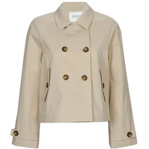 Coats > Trench Coats - - Only - Modalova