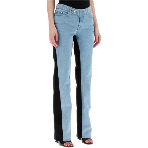 Jeans > Straight Jeans - - Mugler - Modalova