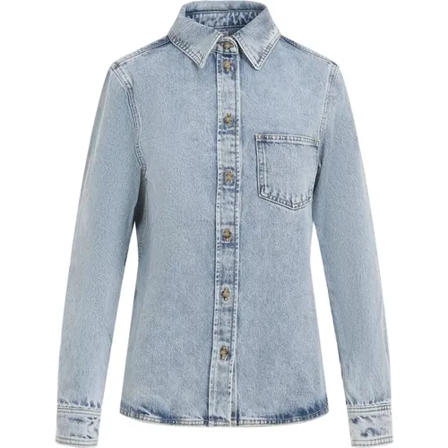 Blouses & Shirts > Denim Shirts - - TotêMe - Modalova