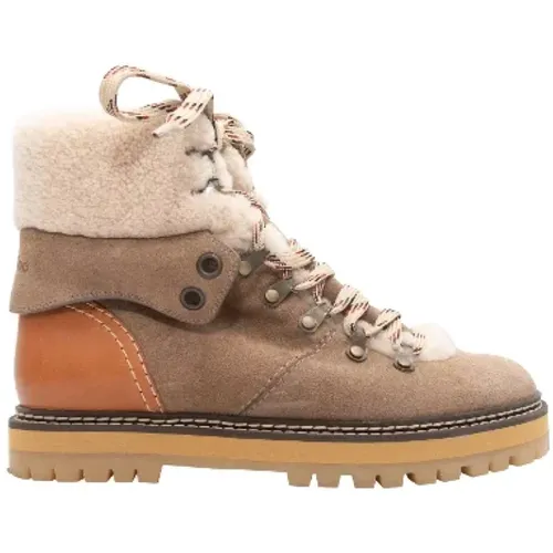 Pre-owned > Pre-owned Shoes > Pre-owned Boots - - Chloé Pre-owned - Modalova