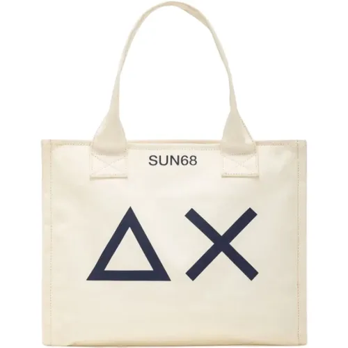 Sun68 - Bags > Tote Bags - White - Sun68 - Modalova