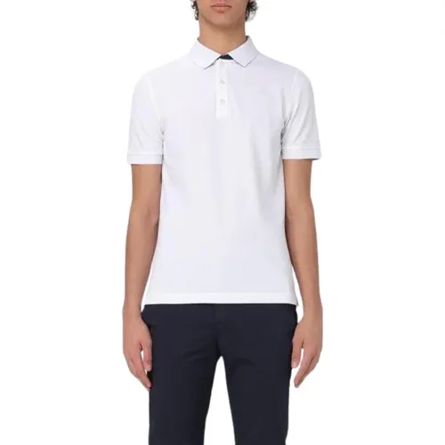 Fay - Tops > Polo Shirts - White - Fay - Modalova