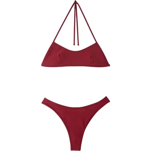Sunnei - Swimwear > Bikinis - Red - Sunnei - Modalova