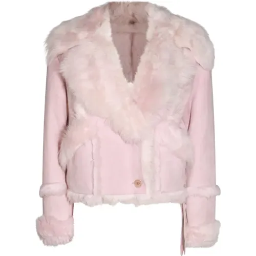 Jackets > Faux Fur & Shearling Jackets - - Salvatore Santoro - Modalova