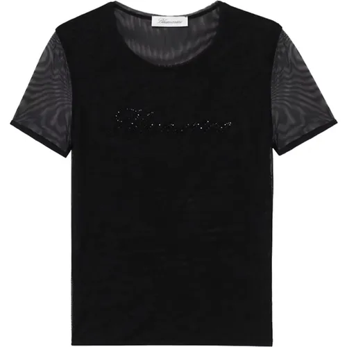 Tops > T-Shirts - - Blumarine - Modalova