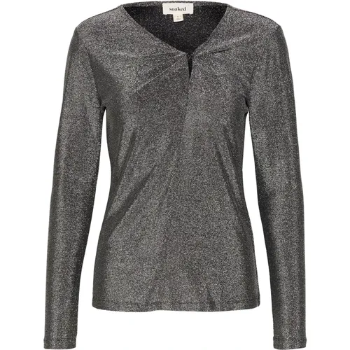 Tops > Long Sleeve Tops - - Soaked in Luxury - Modalova