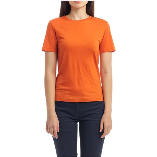 Xacus - Tops > T-Shirts - Orange - Xacus - Modalova