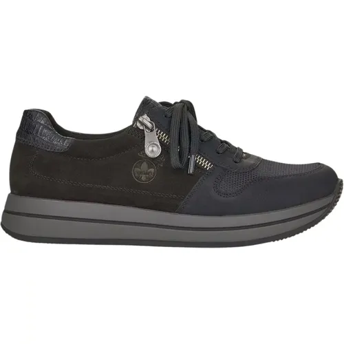 Rieker - Shoes > Sneakers - Black - Rieker - Modalova