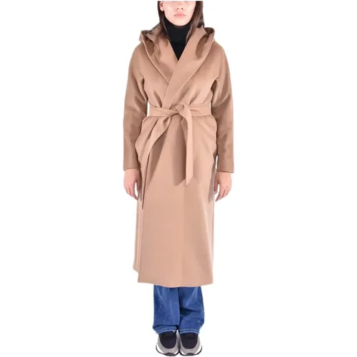 Coats > Belted Coats - - Max Mara Studio - Modalova