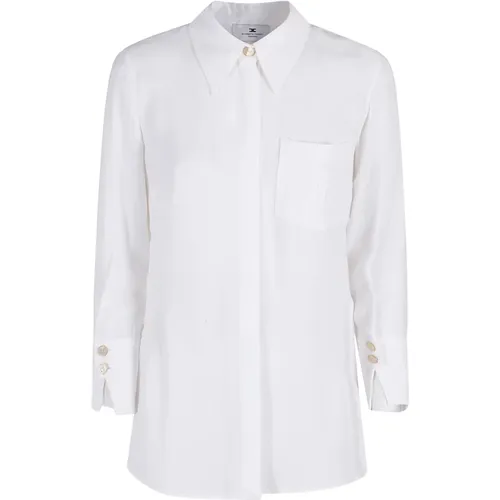 Blouses & Shirts > Shirts - - Elisabetta Franchi - Modalova