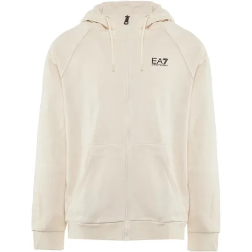 Sweatshirts & Hoodies > Zip-throughs - - Emporio Armani EA7 - Modalova