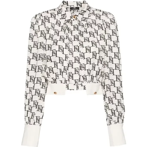 Blouses & Shirts > Shirts - - Elisabetta Franchi - Modalova