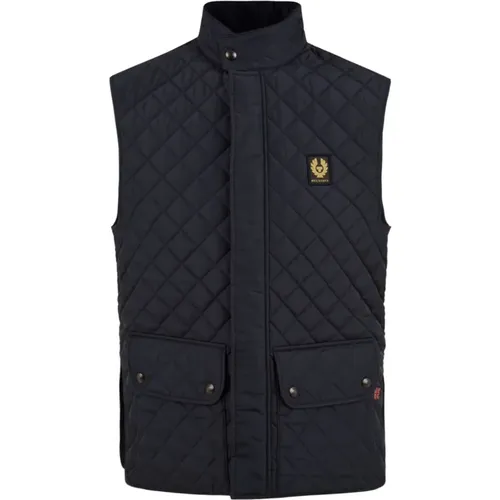 Belstaff - Jackets > Vests - Blue - Belstaff - Modalova