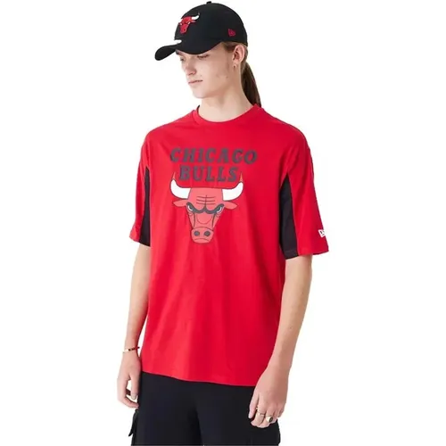 New Era - Tops > T-Shirts - Red - new era - Modalova