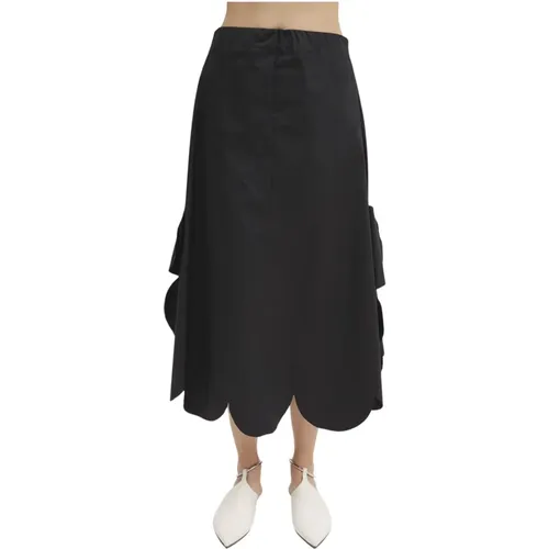 Skirts > Midi Skirts - - MeiMeiJ - Modalova